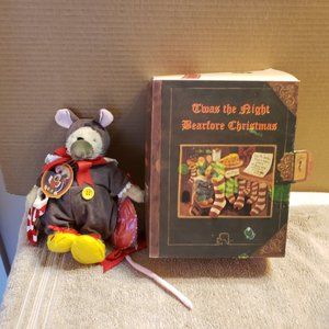 North American Bear Co Muffy Vanderbear Twas the Night Before Christmas Mouse